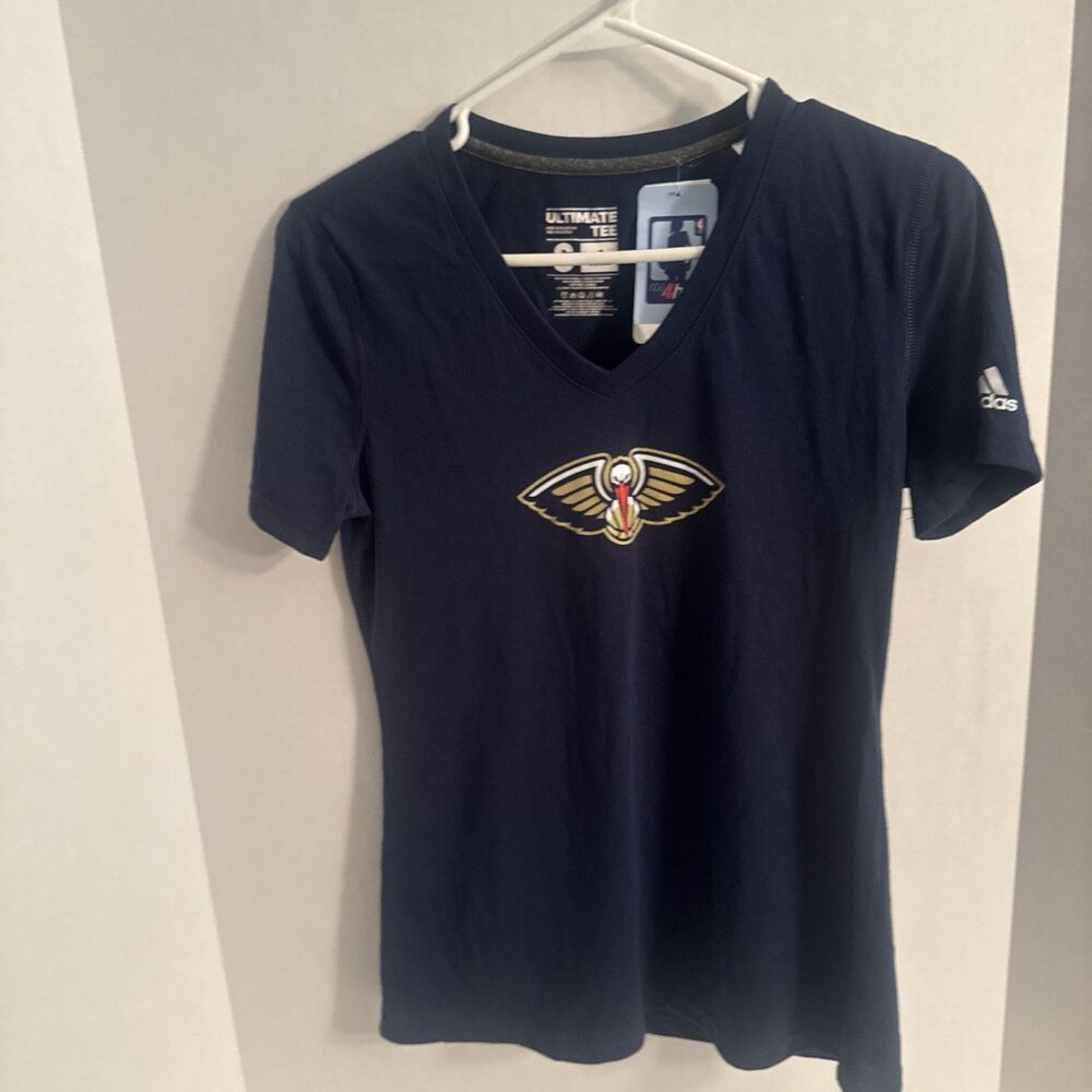 Adidas Ultimate Tee New Orleans Pelicans NBA4her T-shirt Women’s Small NWT